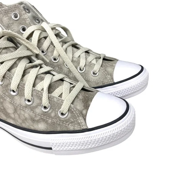 Converse Chuck Taylor All Star High Top Canvas Beige Women Size Sneakers A00766C - Picture 3 of 10